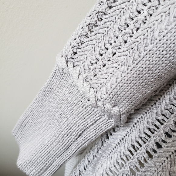 Magaschoni Open Knit Cardigan Sweater - Picture 11 of 14